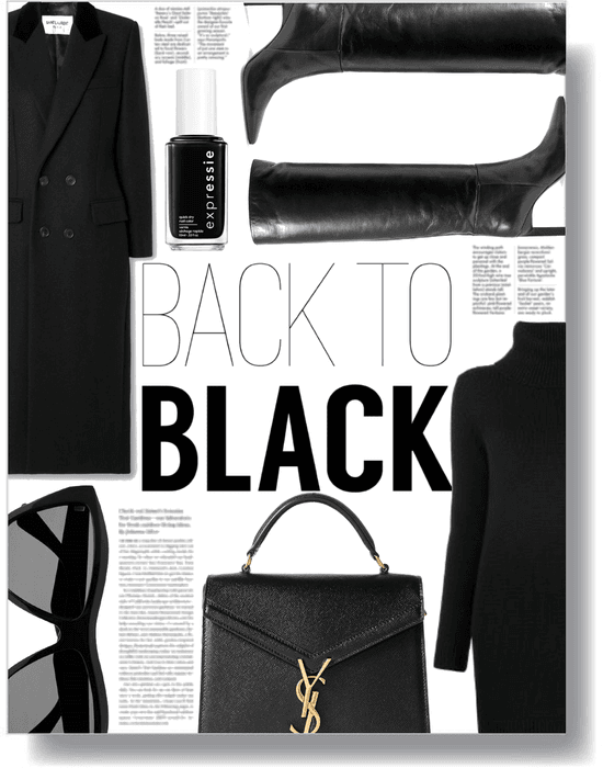 back to black 🖤