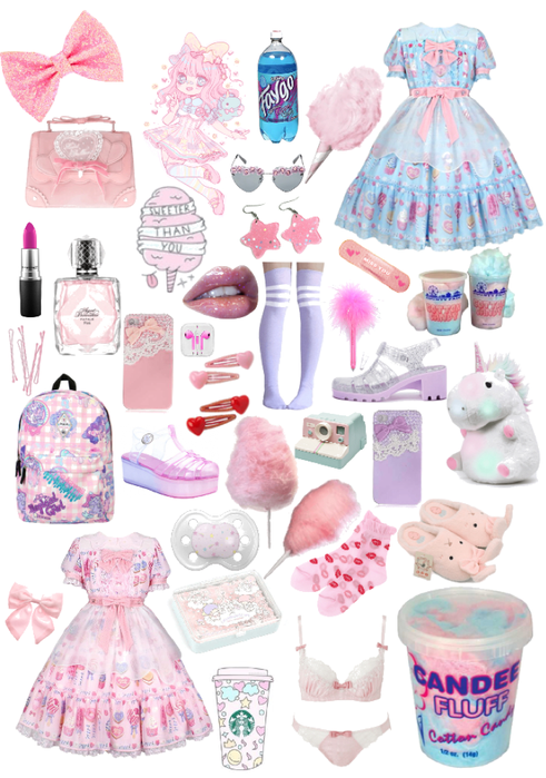 cotton candy princess