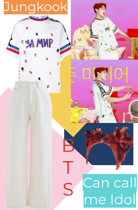 BTS IDOL Jungkook inspired outfit