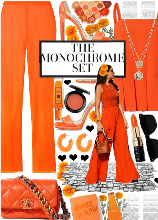 The monochrome set| Ornage