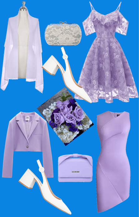 Lavender and White Luncheon