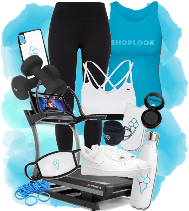 Hitting The gym with Shoplook merch