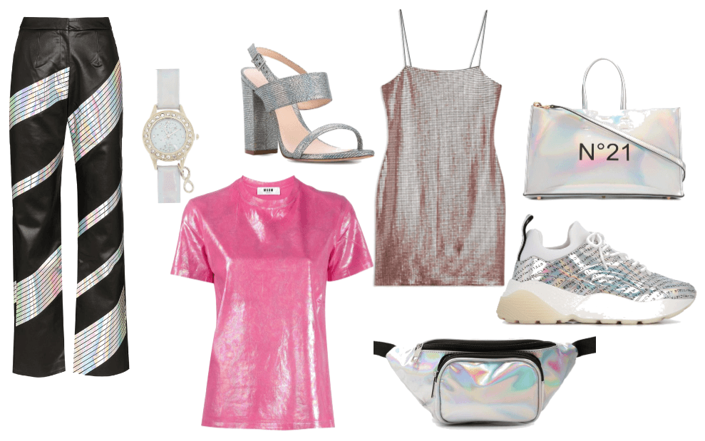 Spring trend - holographics