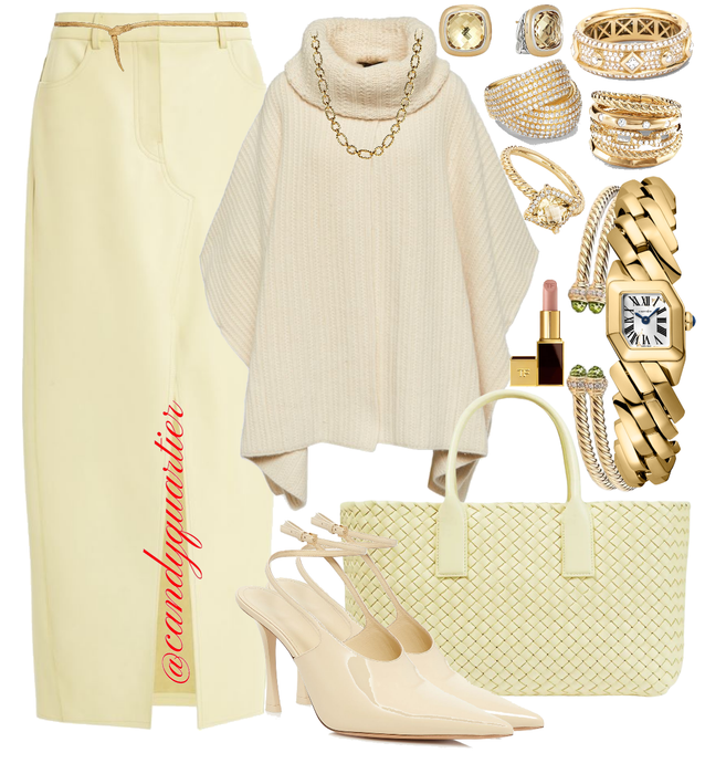 pastel in Yellow