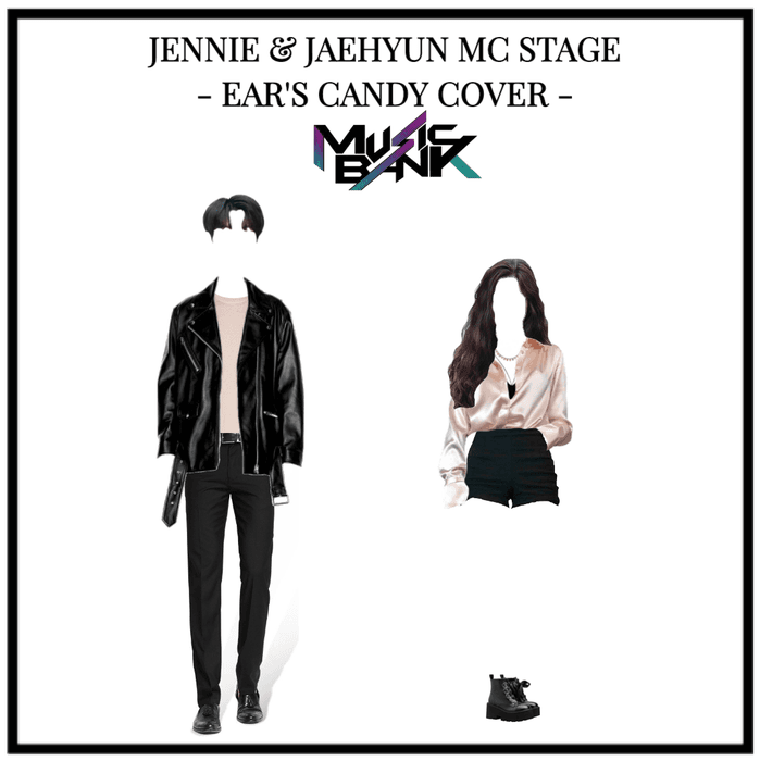 JENNIE and JAEHYUN MC stage Ear's candy