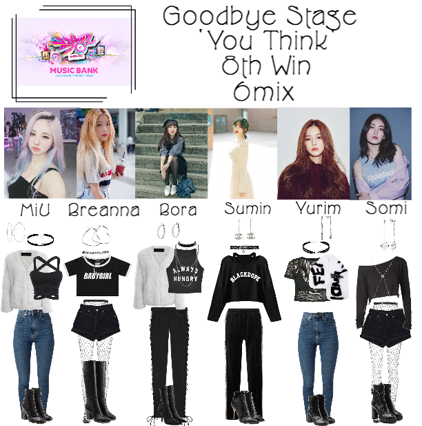 6mix - Music Bank Goodbye Stage For 'You Think'