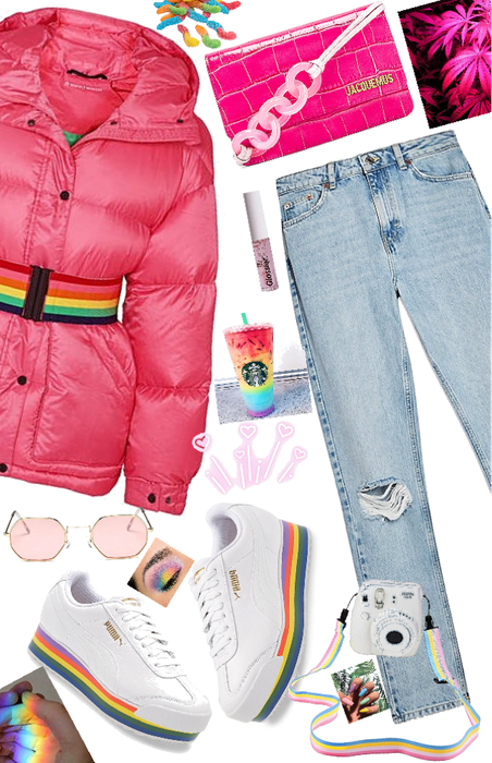 pink rainbow 🌈