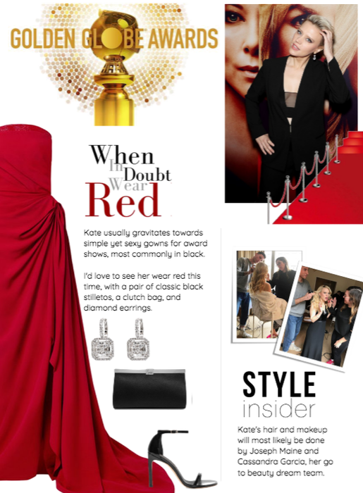 Golden Globes Red Carpet Style for Kate McKinnon