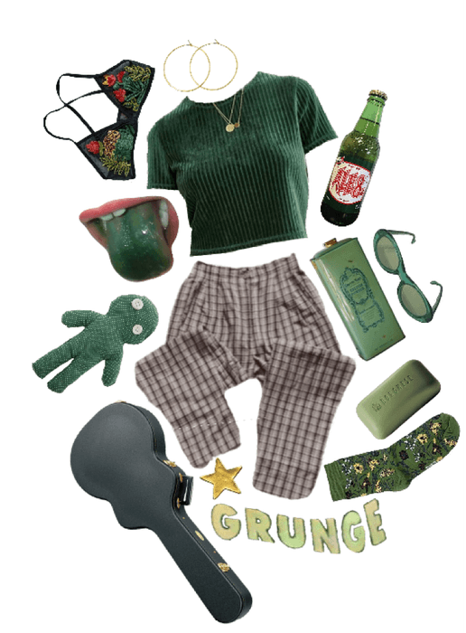 green grunge