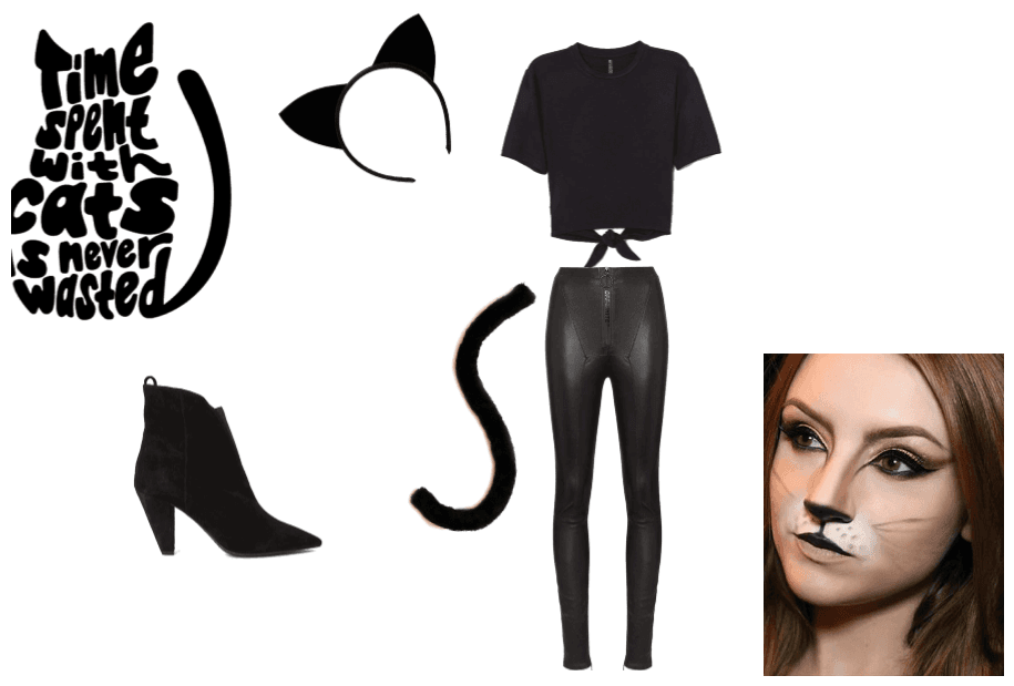 Black cat costume