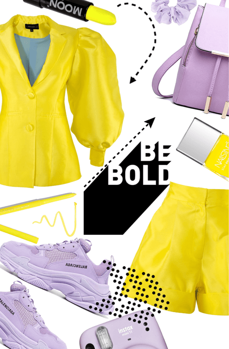be bold ~ yellow challenge