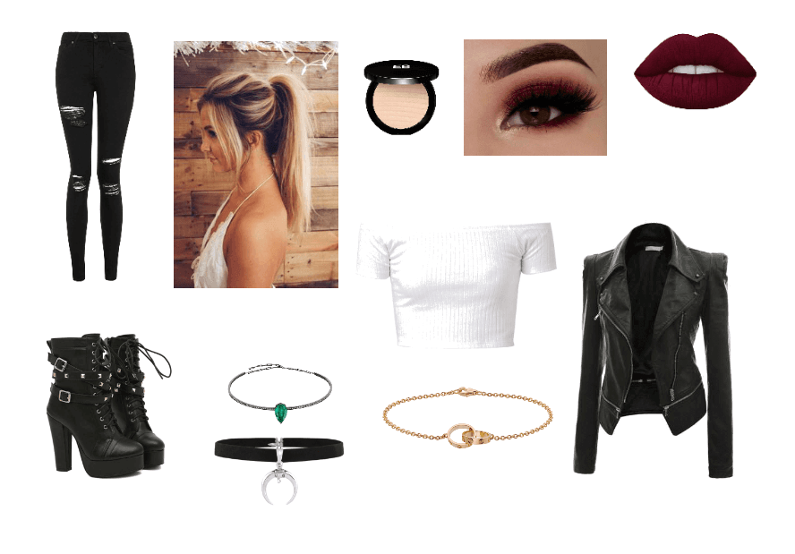 Diana Outfit for 1st day ( Quotev fic story )