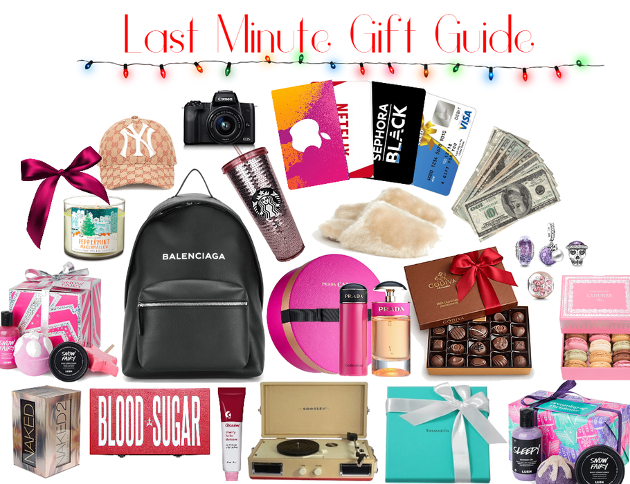 Last Minute gift guide