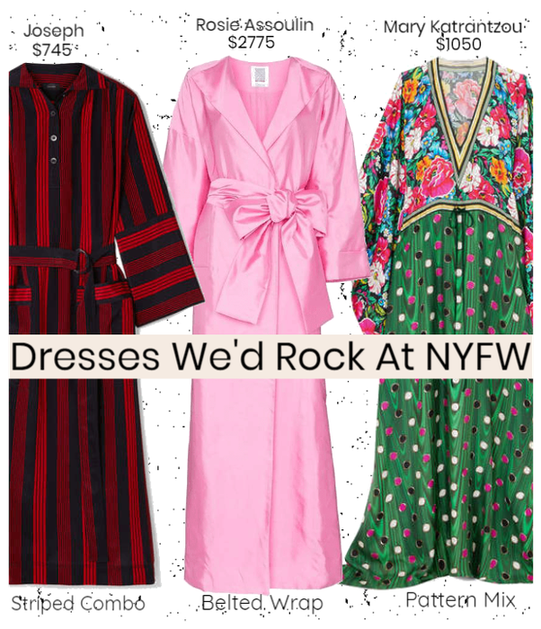 Dresses We'd Rock At Fashion Week