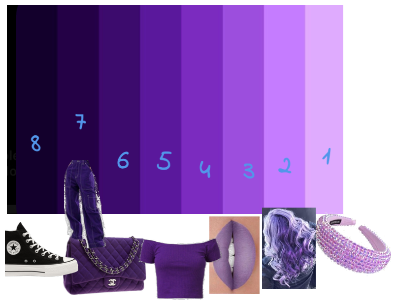 shades of purple