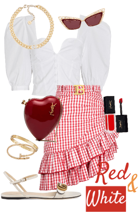 Red & White Combo