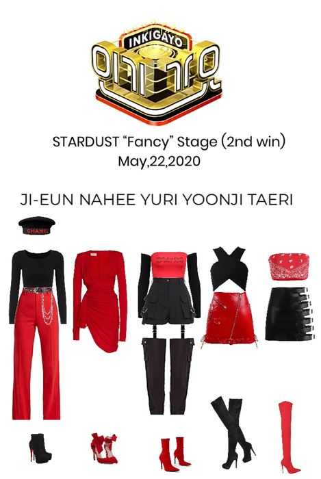 STARDUST “Fancy” Inkigayo Stage