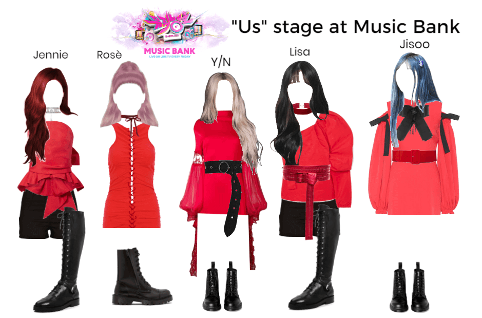 "Us" stage at Music Bank