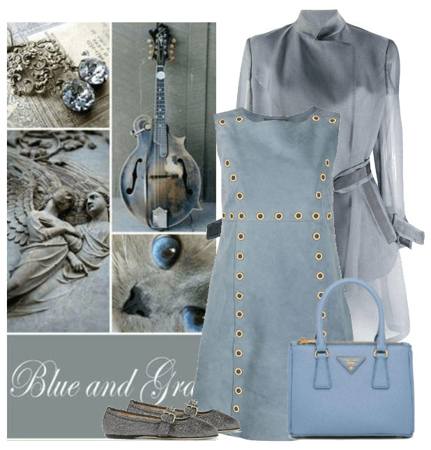 blue and gray