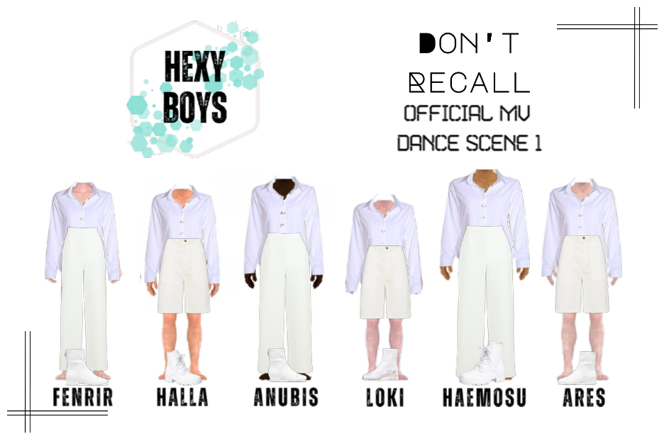 Hexy Boys "Don't Recall" MV | Dance Scene 1