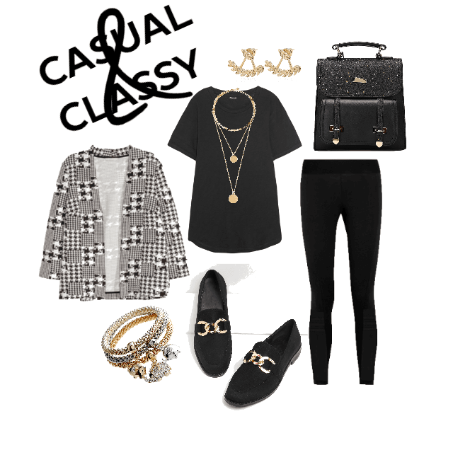 casual x classy work outfit
