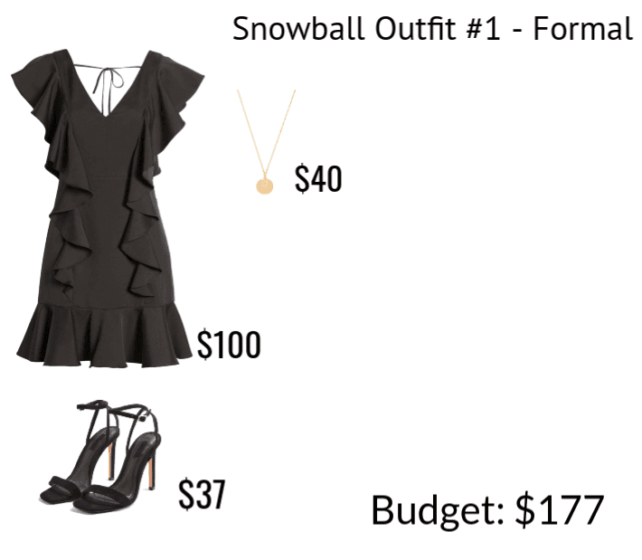 Formal Snowball Outfit