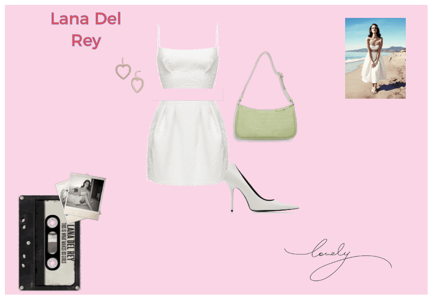 LANA DEL REY OUTFIT
