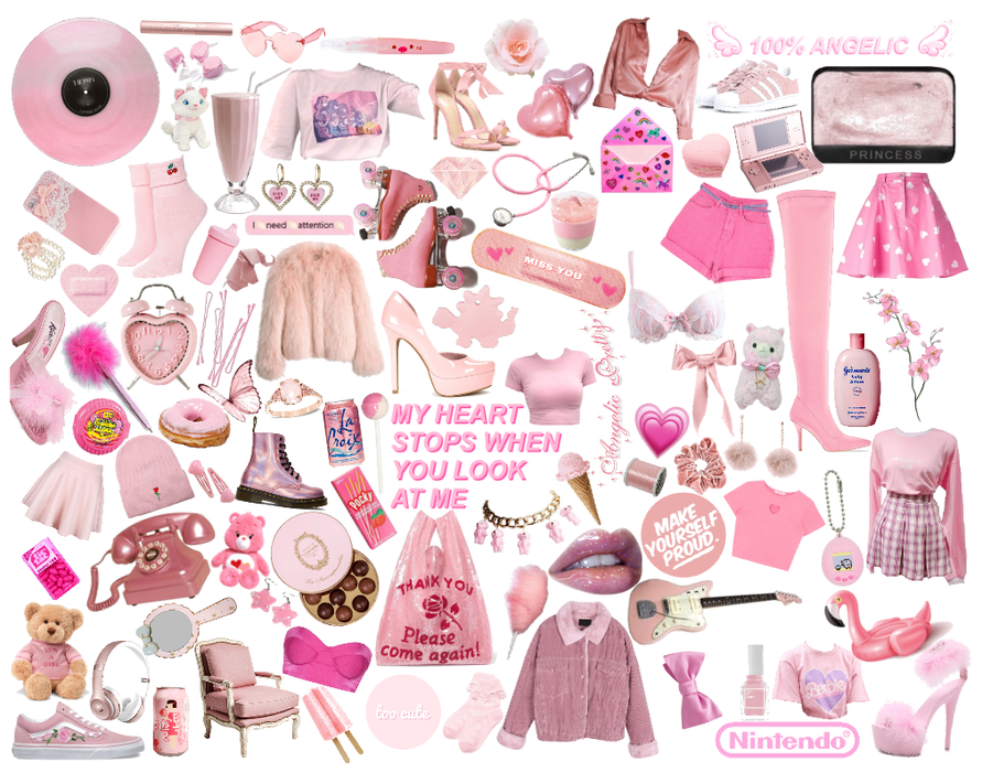 cute pink outfits