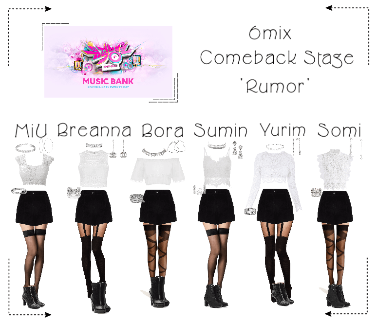 《6mix》Music Bank Comeback Stage