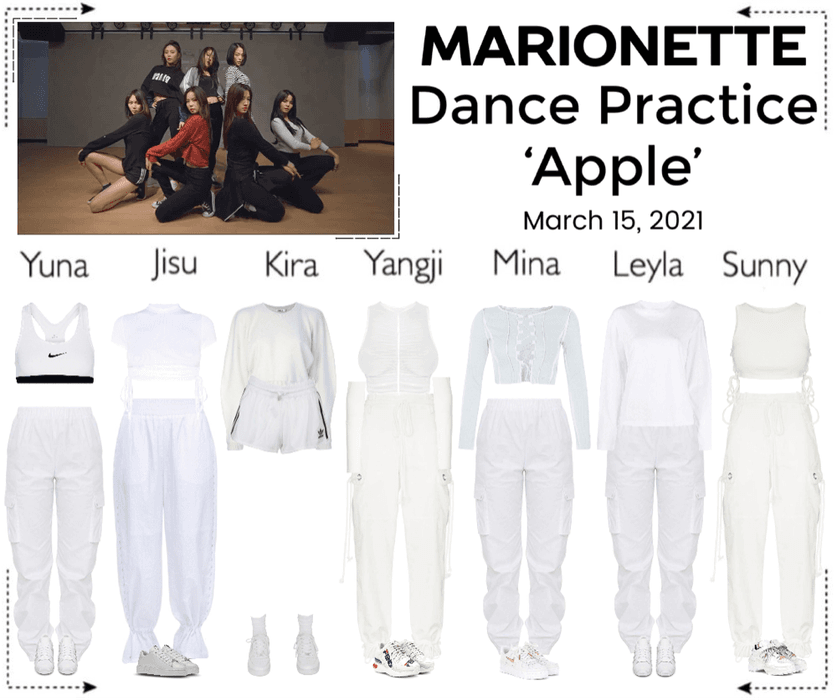 마리오네트 (MARIONETTE) - ‘Apple’ Dance Practice
