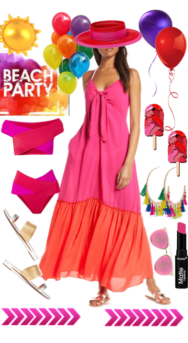 Colorful Beach Party