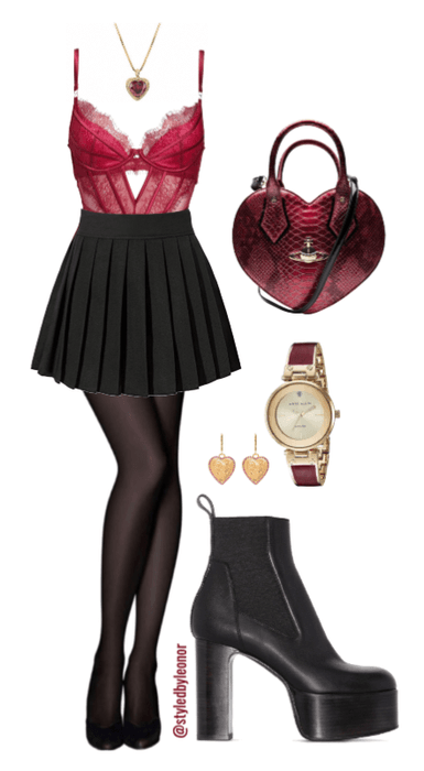 Romantic Date Valentine's Day Outfit