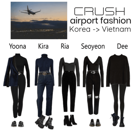 crush airport fashion