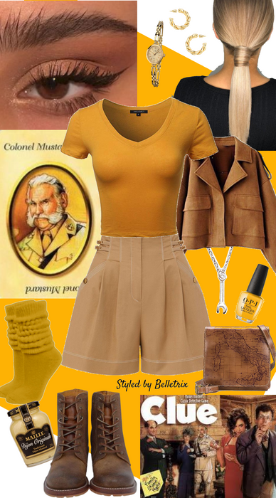Clue Inspired - Colonel Mustard
