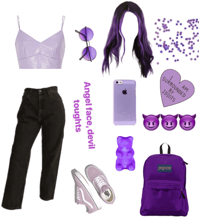 purple as a person💜