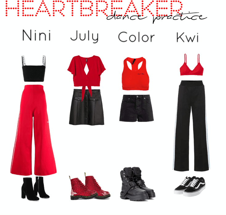 Heartbreaker||Dance Practice outfits||[4est]•