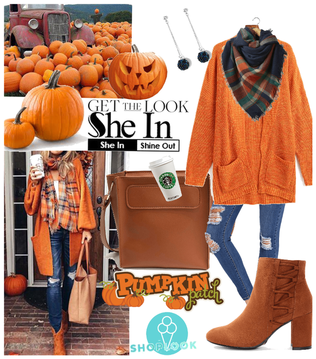 # Pumpkin patch # Shoplook #affordable # Sweater W