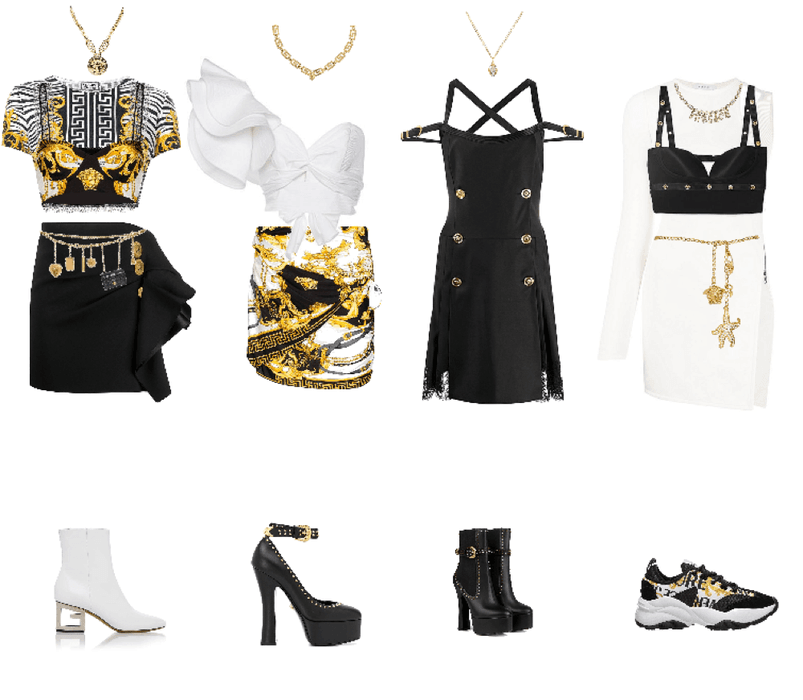 versace stage outfit