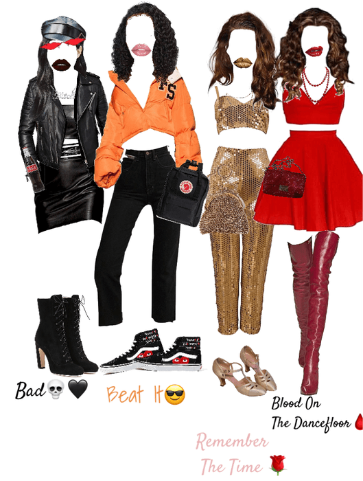 Michael Jackson songs into Outfits *Pt.1*
