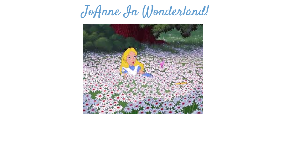 JoAnne In Wonderland