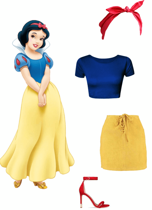 DIY Snow White costume