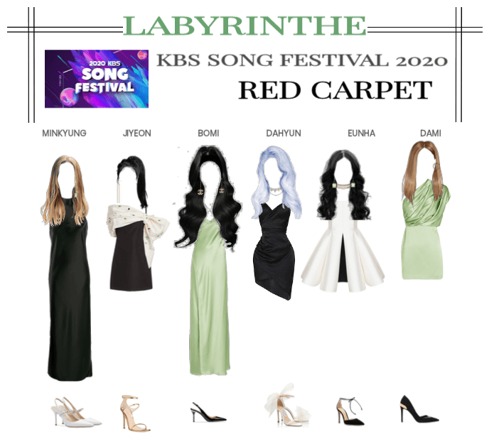 LABYRINTHE kbs song festival 2020 red carpet