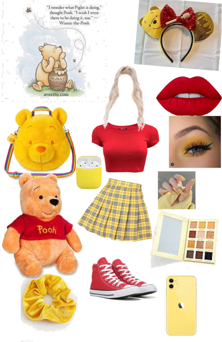 Disney bound Winnie the Pooh 💛🍯