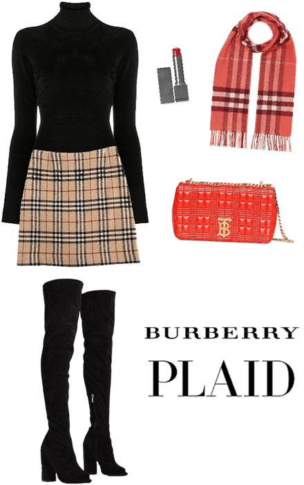 Burberry Plaid Look for Fall