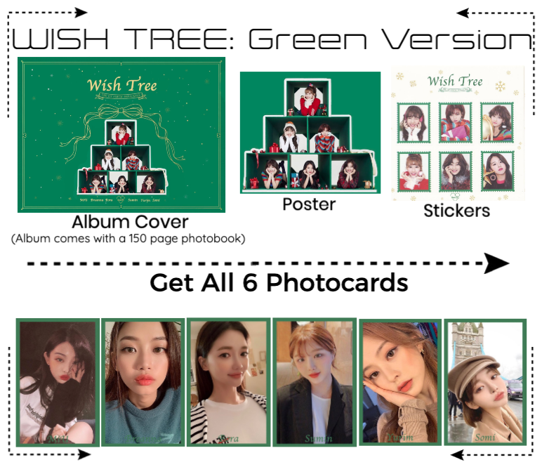 《6mix》'Wish Tree' - Green Version