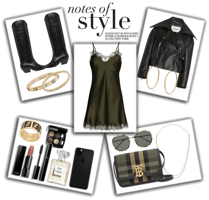Notes of style - Lace and Leather