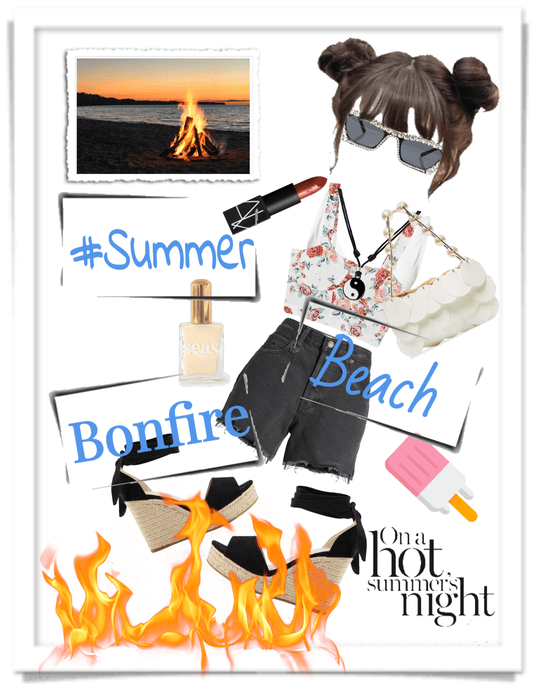 #Summer Beach Bonfire