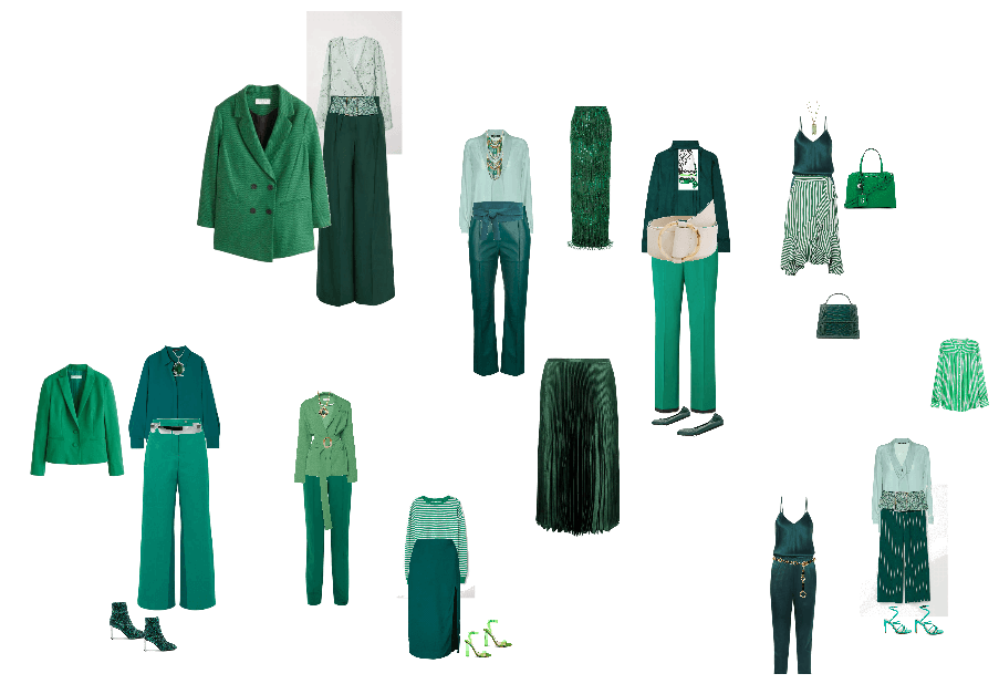 monochrome green
