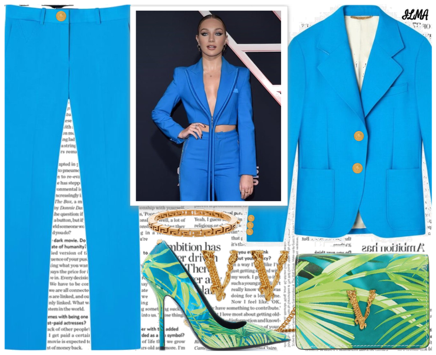 Blue suit Outfit
