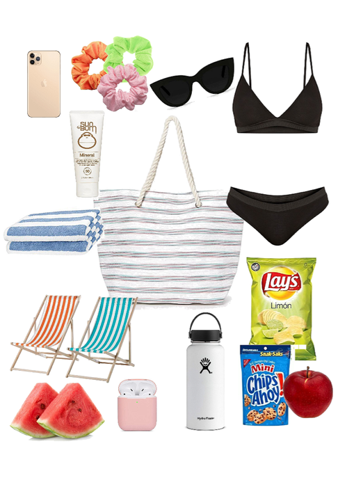 what’s in my bag - beach